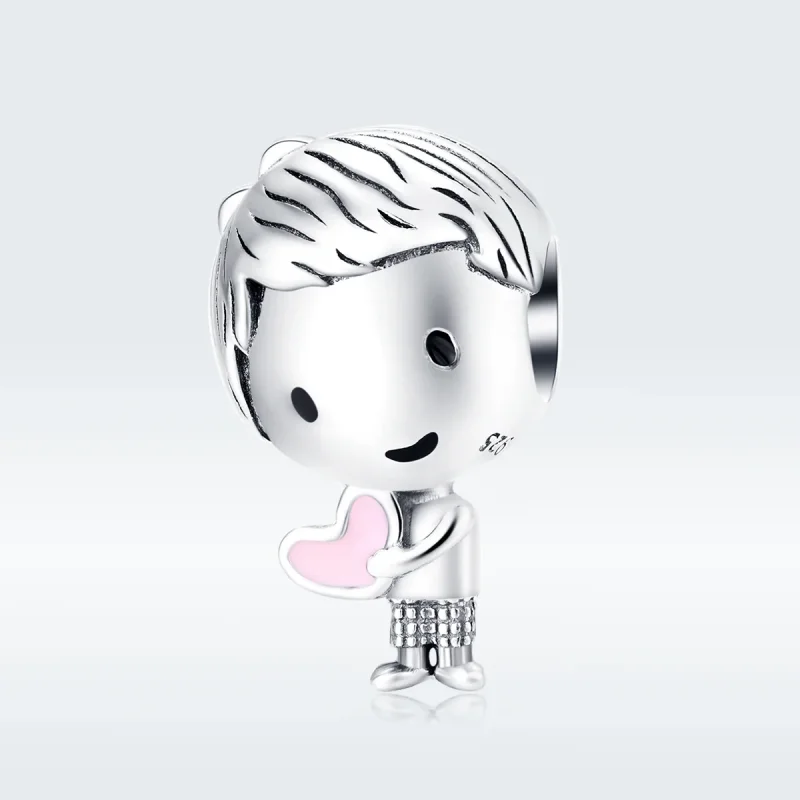 (immagine per) Charm tipo Pandora È un ragazzo - SCC1334 - Visualizza 5