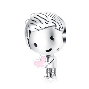 (immagine per) Charm tipo Pandora È un ragazzo - SCC1334