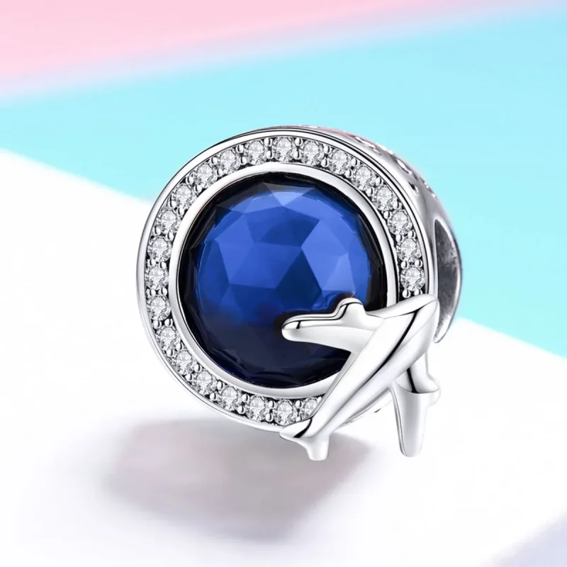 (immagine per) Charm tipo Pandora Un sogno di viaggiare - SCC895 - Visualizza 2