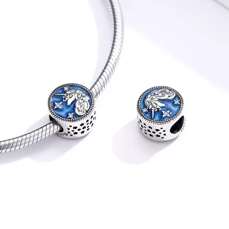 (immagine per) Charm tipo Pandora Unicorno - BSC230 - Visualizza 4