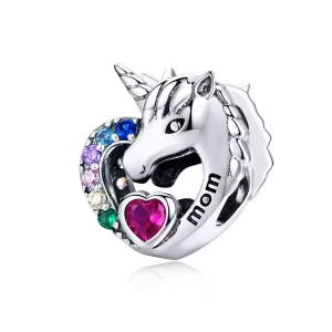 (immagine per) Charm tipo Pandora Unicorno per la mamma - SCC1160