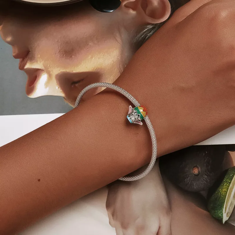 (immagine per) Charm tipo Pandora Uova di coniglietto - SCC2117 - Visualizza 6