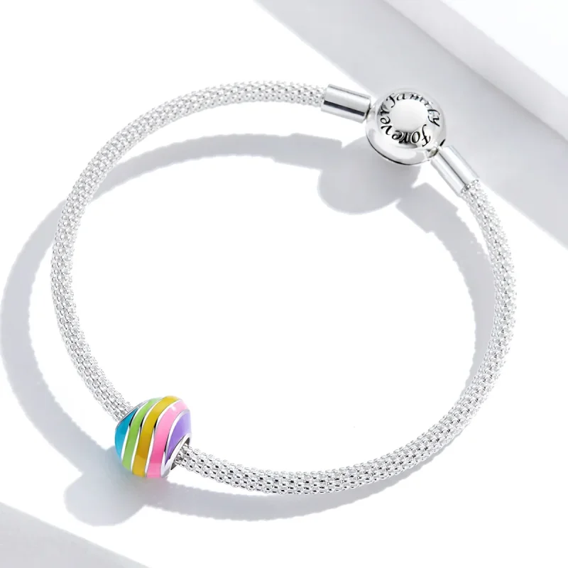 (immagine per) Charm tipo Pandora Uovo di Pasqua - BSC223 - Visualizza 3