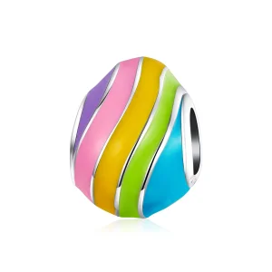 (immagine per) Charm tipo Pandora Uovo di Pasqua - BSC223