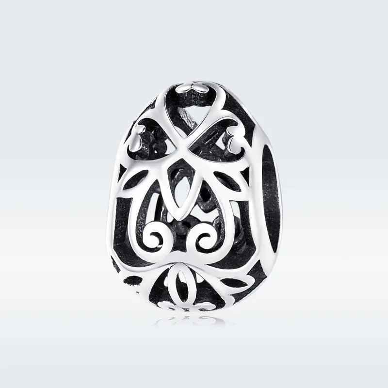 (immagine per) Charm tipo Pandora Uovo di Pasqua - SCC1464 - Visualizza 5
