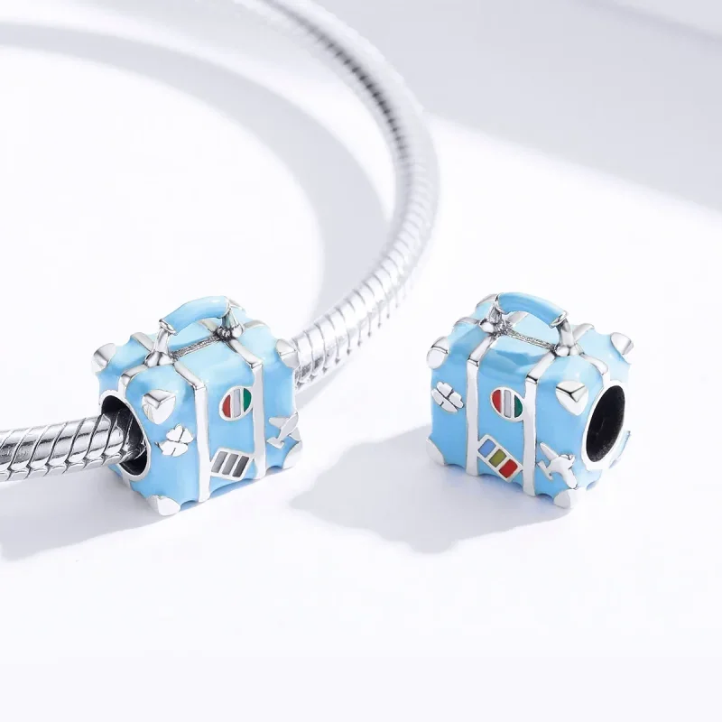 (immagine per) Charm tipo Pandora Valigia - SCC1377 - Visualizza 3
