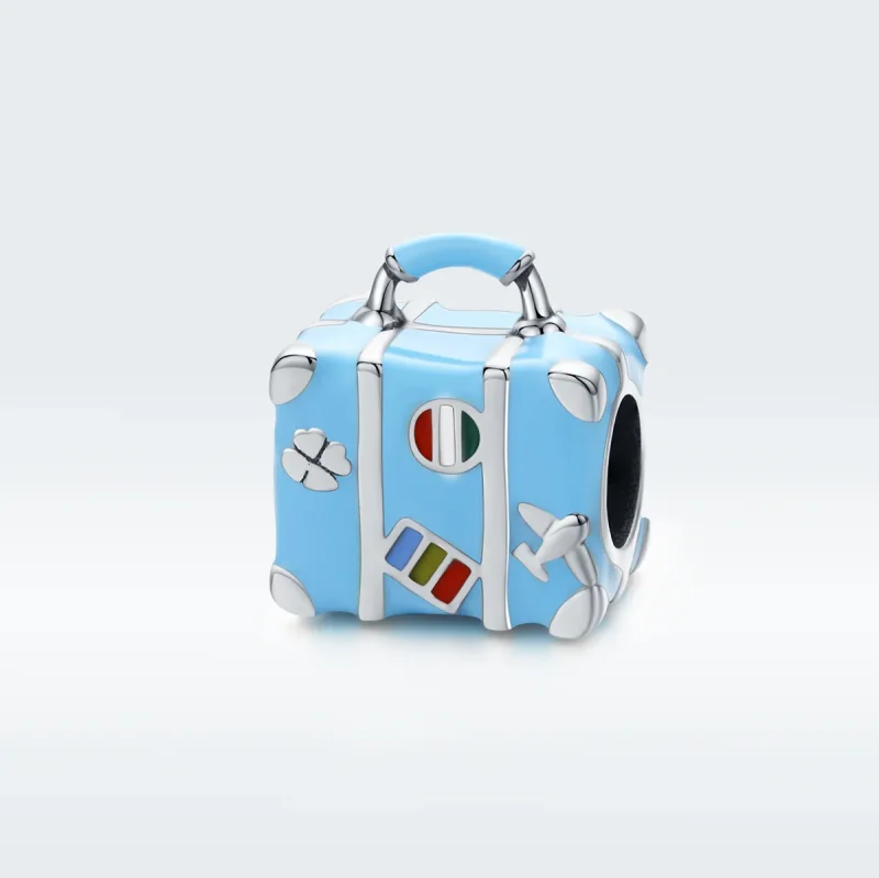 (immagine per) Charm tipo Pandora Valigia - SCC1377 - Visualizza 5
