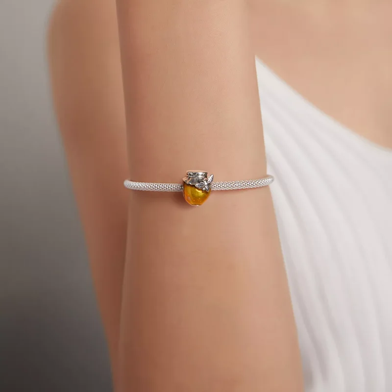 (immagine per) Charm tipo Pandora Vaso di miele - SCC1914 - Visualizza 5