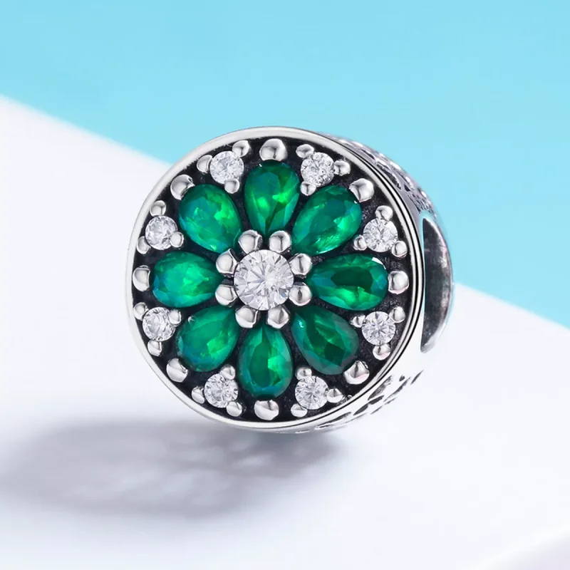 (immagine per) Charm tipo Pandora Verde estivo - SCC629 - Visualizza 3
