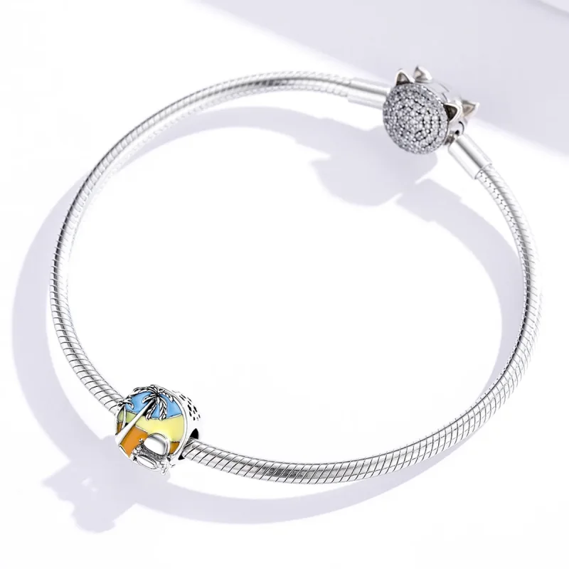 (immagine per) Charm tipo Pandora Viaggio estivo - SCC1530 - Visualizza 3
