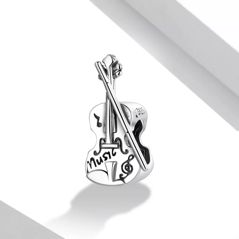 (immagine per) Charm tipo Pandora Violino d'epoca - SCC2077 - Visualizza 2