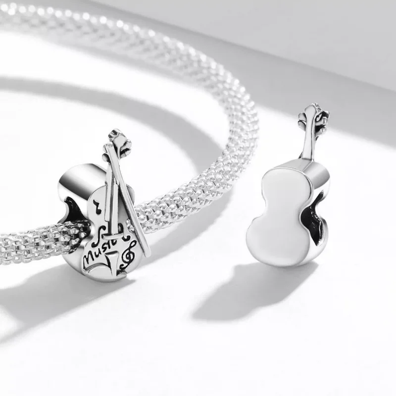 (immagine per) Charm tipo Pandora Violino d'epoca - SCC2077 - Visualizza 4