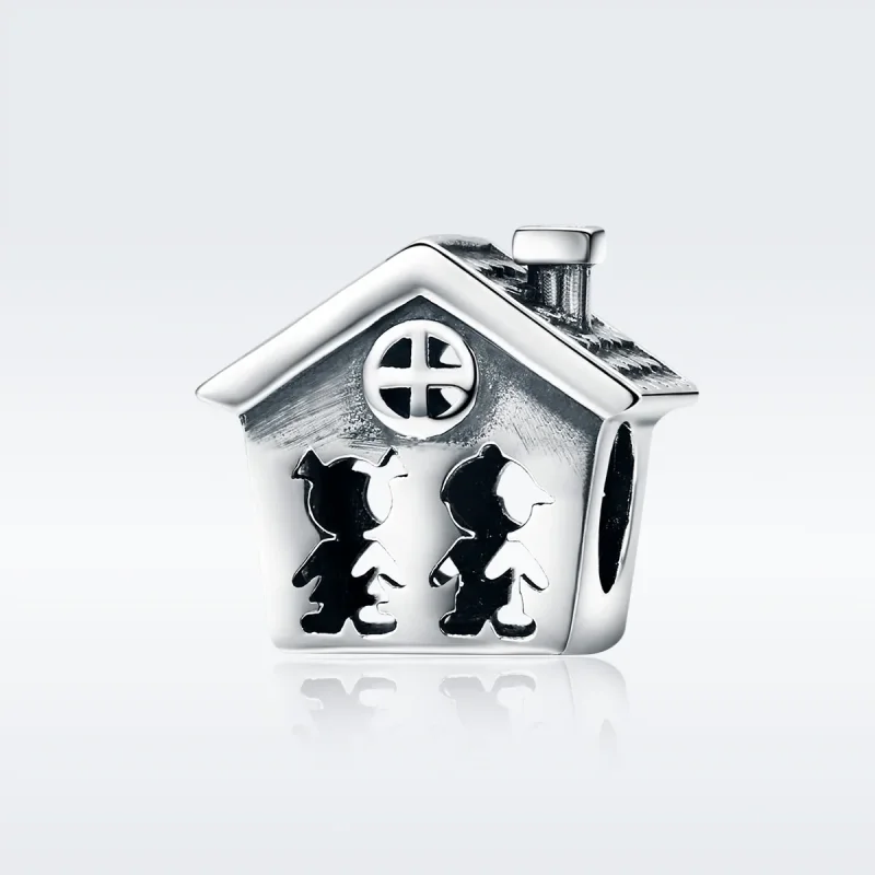 (immagine per) Charm tipo Pandora Vita perfetta con una casa amorevole - SCC541 - Visualizza 3