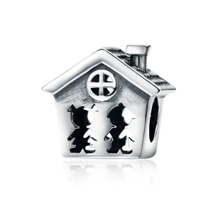 (immagine per) Charm tipo Pandora Vita perfetta con una casa amorevole - SCC541
