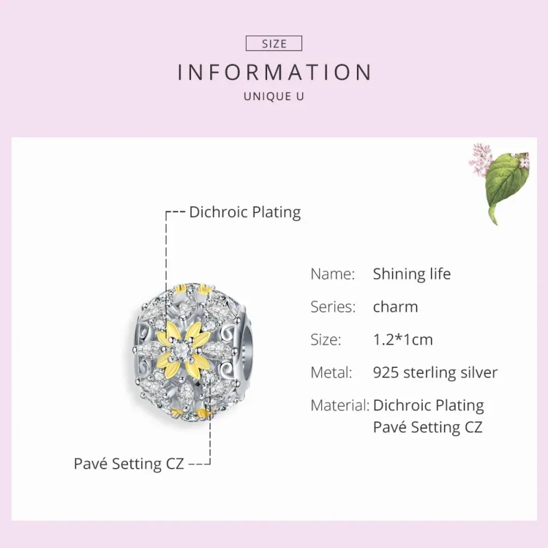 (immagine per) Charm tipo Pandora Vita splendente - SCC1333 - Visualizza 7