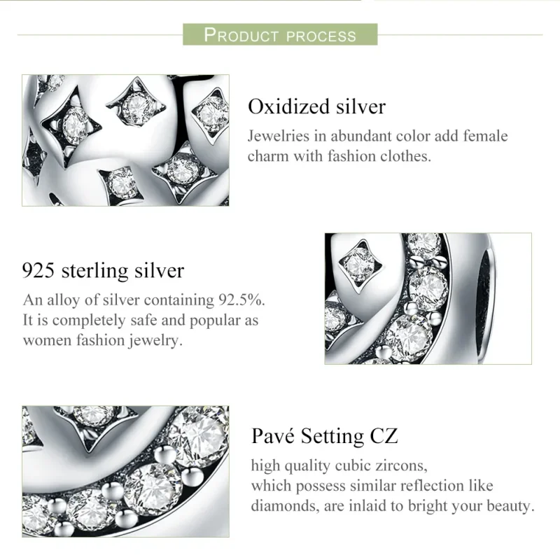(immagine per) Charm tipo Pandora Vita squisita - SCC813 - Visualizza 7