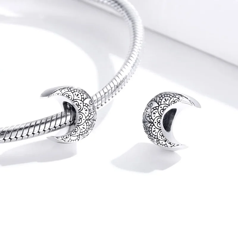 (immagine per) Charm tipo Pandora Vite & Luna - SCC1604 - Visualizza 4