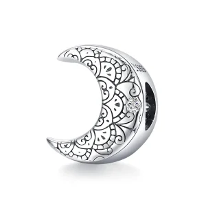 (immagine per) Charm tipo Pandora Vite & Luna - SCC1604
