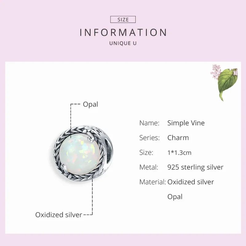 (immagine per) Charm tipo Pandora Vite semplice - SCC1576 - Visualizza 7