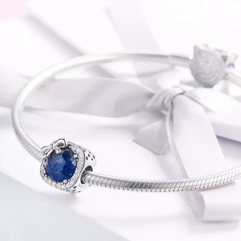 (immagine per) Charm tipo Pandora Zaffiro - SCC1058 - Visualizza 3