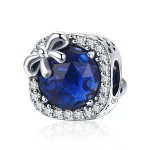 (immagine per) Charm tipo Pandora Zaffiro - SCC1058
