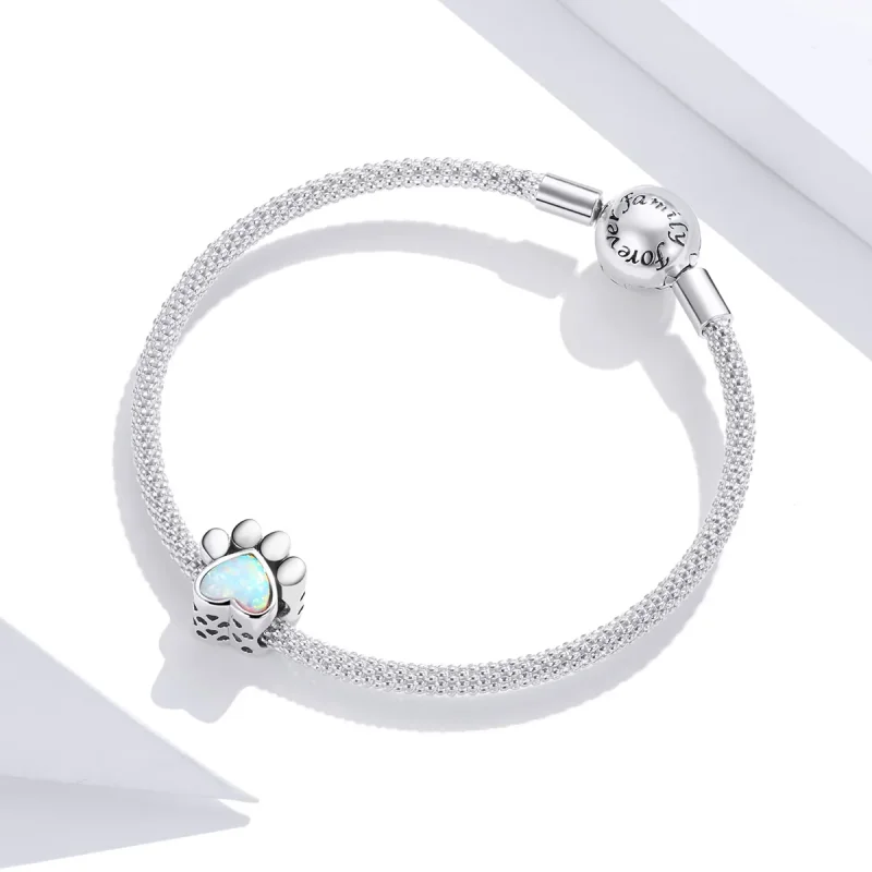 (immagine per) Charm tipo Pandora Zampa di cane carina - SCC1676 - Visualizza 3