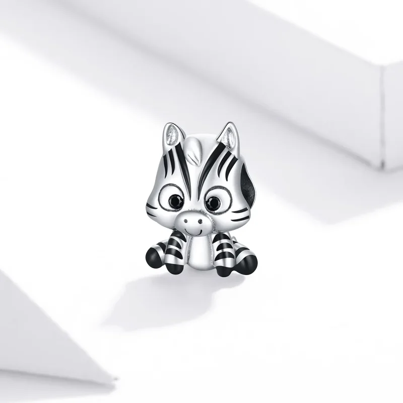 (immagine per) Charm tipo Pandora Zebra del fumetto - BSC387 - Visualizza 2