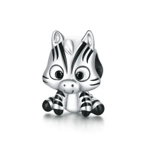 (immagine per) Charm tipo Pandora Zebra del fumetto - BSC387