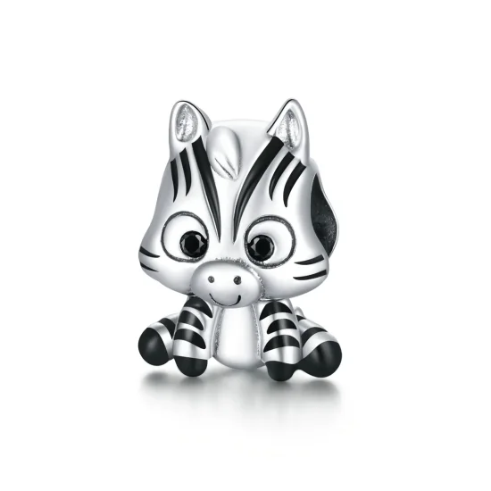 (immagine per) Charm tipo Pandora Zebra del fumetto - BSC387