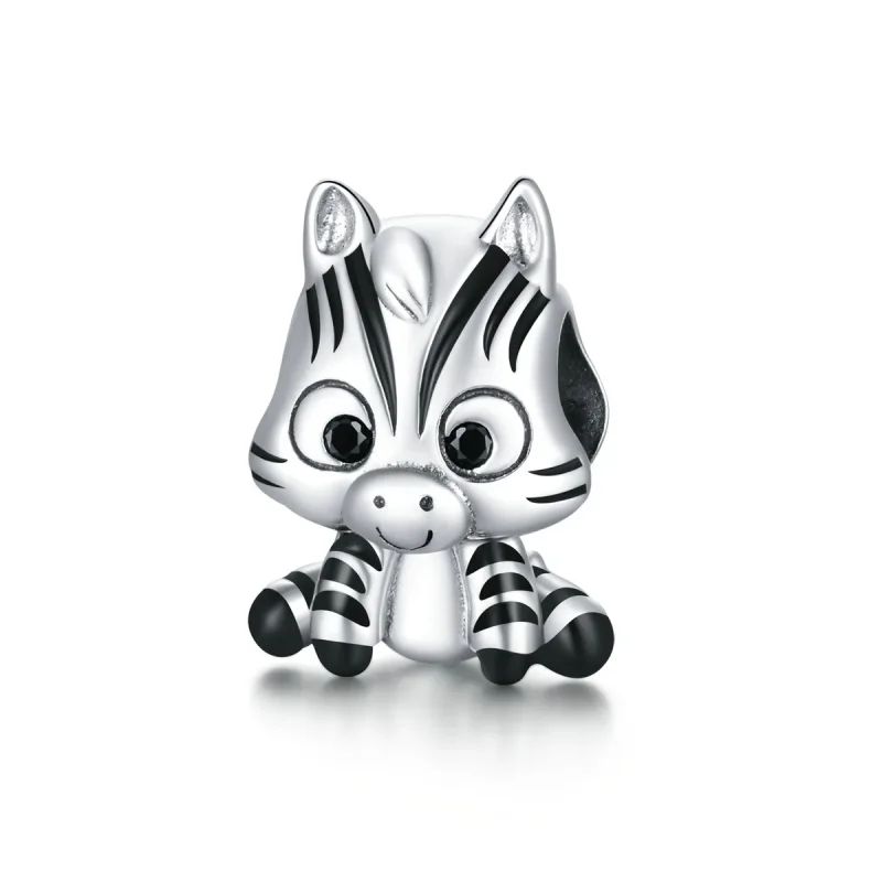 (immagine per) Charm tipo Pandora Zebra del fumetto - BSC387