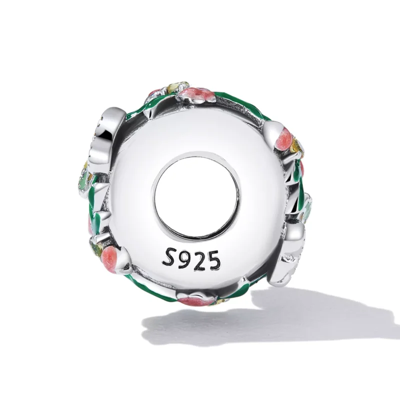 (immagine per) Distanziatore tipo Pandora Fiore di farfalla - SCC2251 - Visualizza 3