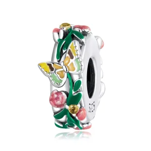 (immagine per) Distanziatore tipo Pandora Fiore di farfalla - SCC2251