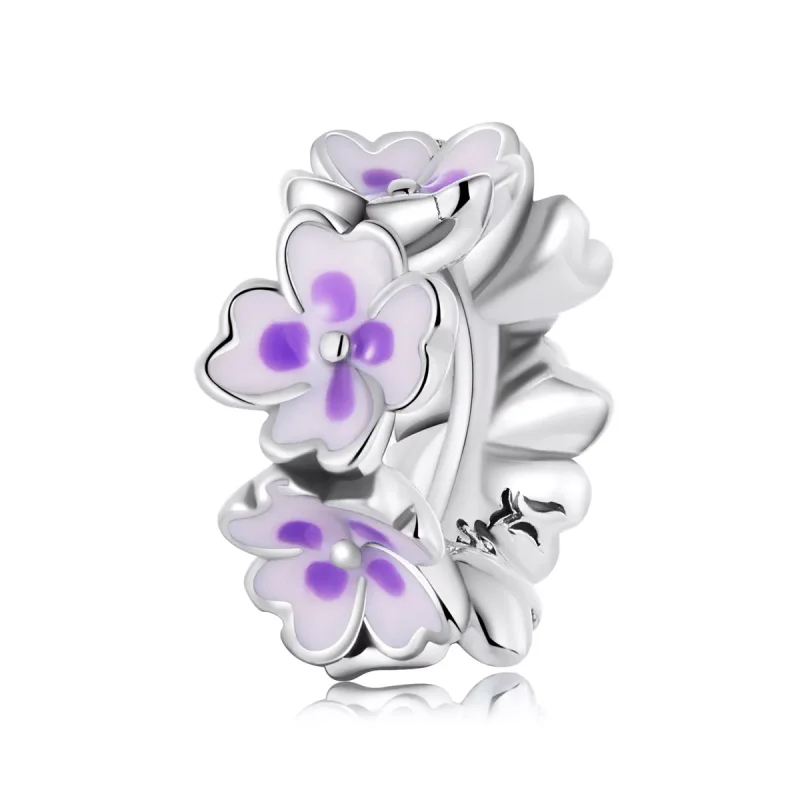 (immagine per) Distanziatore tipo Pandora Fiori - SCC2212