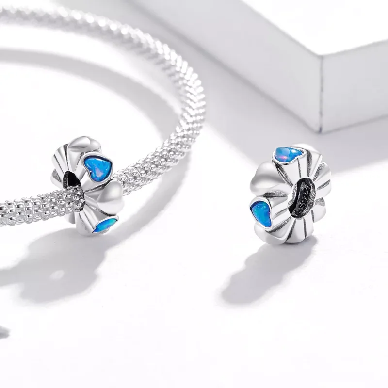 (immagine per) Distanziatore tipo Pandora Opale Cuore - BSC435 - Visualizza 4
