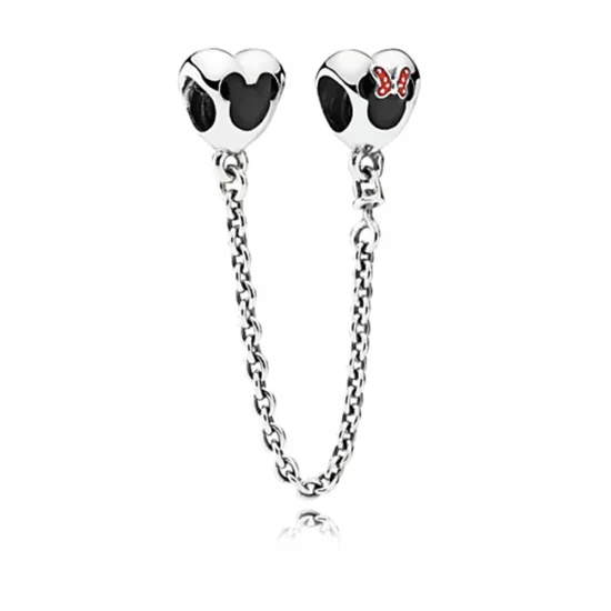 (immagine per) Catenina di Sicurezza PANDORA Topolino e Minnie