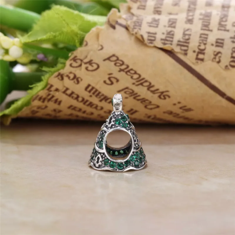 (immagine per) Charm Albero di Natale Scintillante - Pandora IT 791765CZ - Visualizza 3