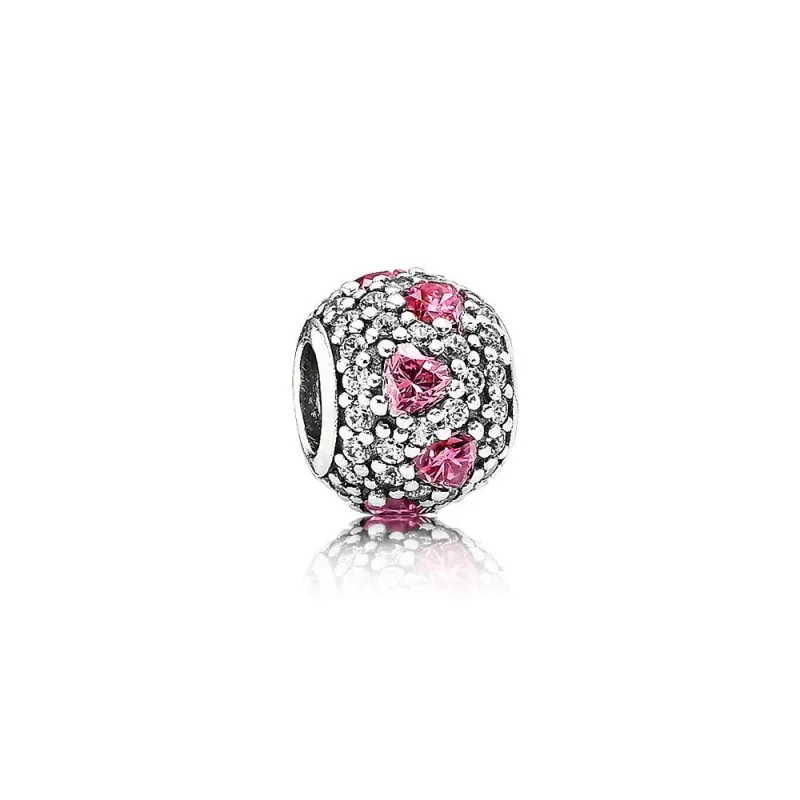 (immagine per) Charm Batticuore con Cuori Rosa - Pandora IT
