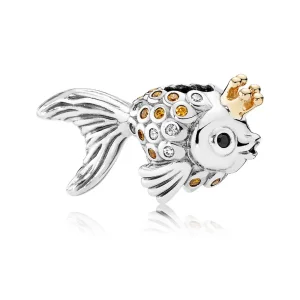 (immagine per) Charm bicolore PANDORA Fiaba Pesce