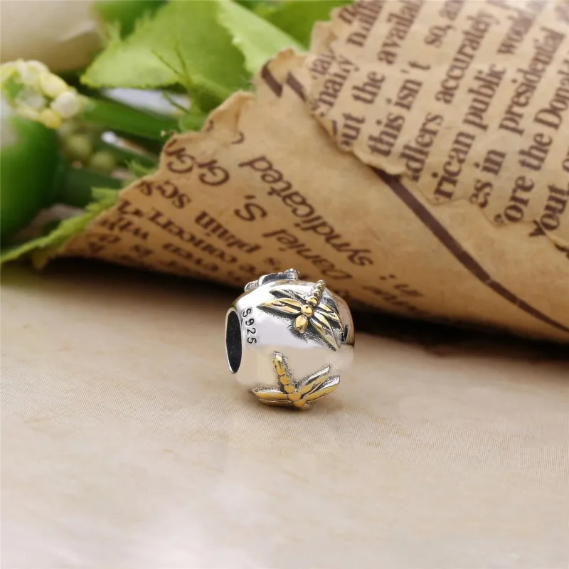 (immagine per) Charm bicolore PANDORA Libellula - Visualizza 2