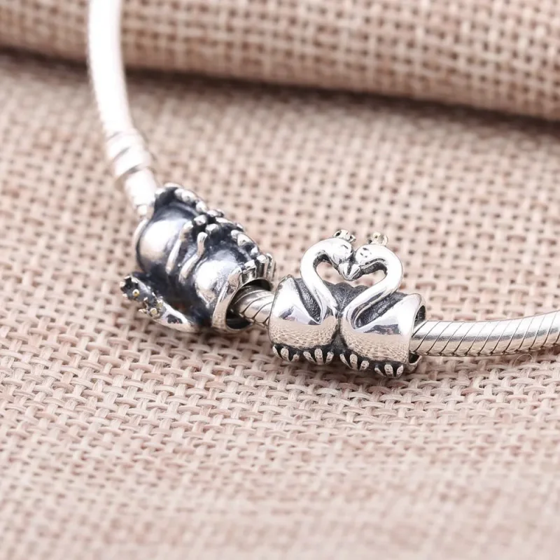 (immagine per) Charm Cigni innamorati - Pandora IT - Visualizza 2