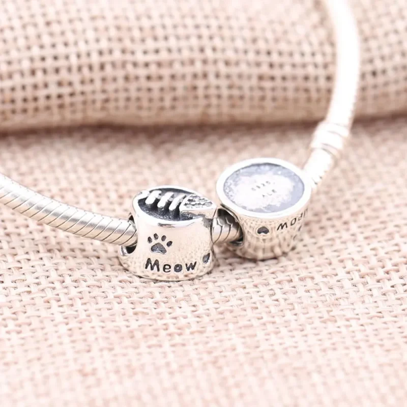 (immagine per) Charm Ciotola Gattino - 791716CZ - Charm | PANDORA - Visualizza 2