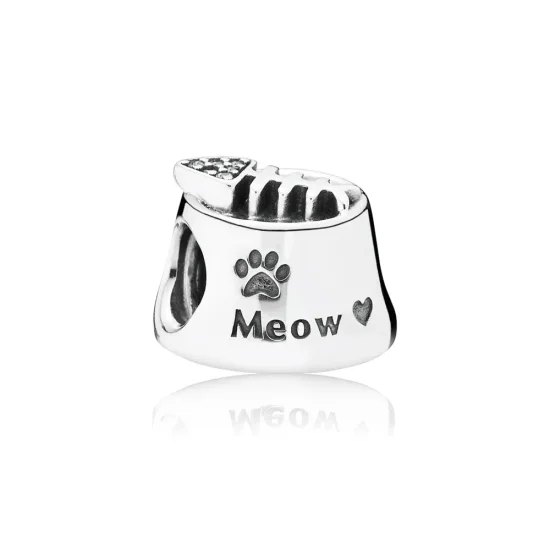 (immagine per) Charm Ciotola Gattino - 791716CZ - Charm | PANDORA