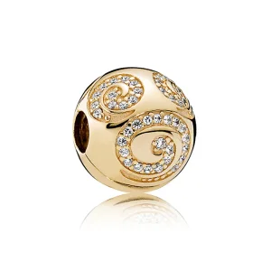 (immagine per) Charm Clip PANDORA d'oro Topolino Turbinio