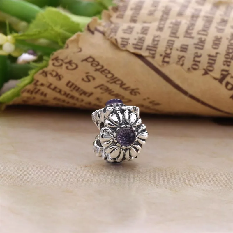 (immagine per) Charm Compleanno Febbraio - 790580AM - Charm | PANDORA - Visualizza 2