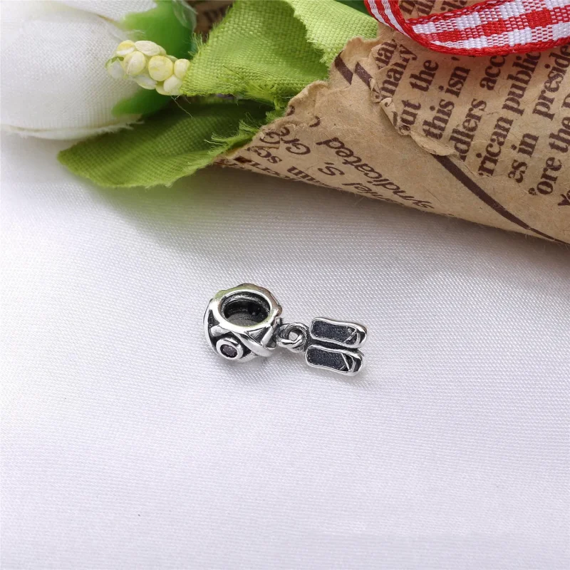 (immagine per) Charm Con Pendente Ballerine 790520Pcz Charm Pandora - Visualizza 2