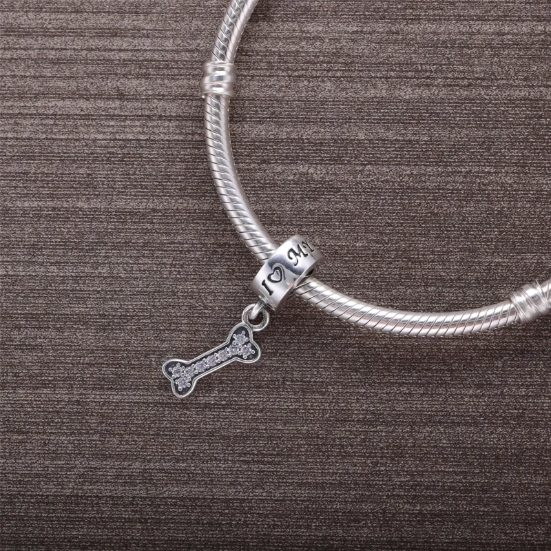 (immagine per) Charm con Pendente I love My Dog - Pandora IT - Visualizza 4