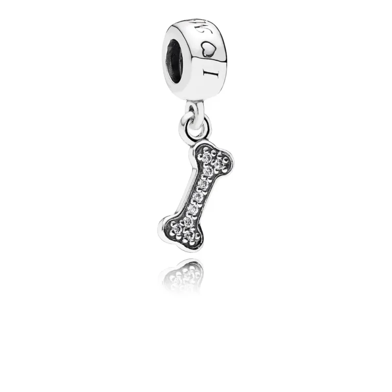 (immagine per) Charm con Pendente I love My Dog - Pandora IT