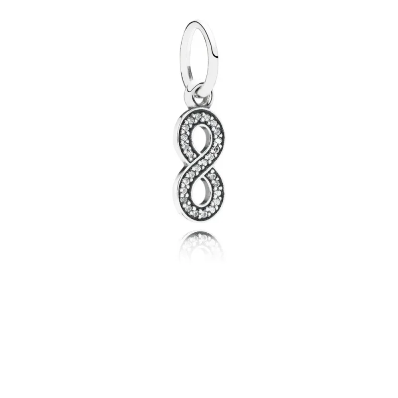 (immagine per) Charm con pendente Simbolo di Infinito - 791351CZ - Charm | PANDORA