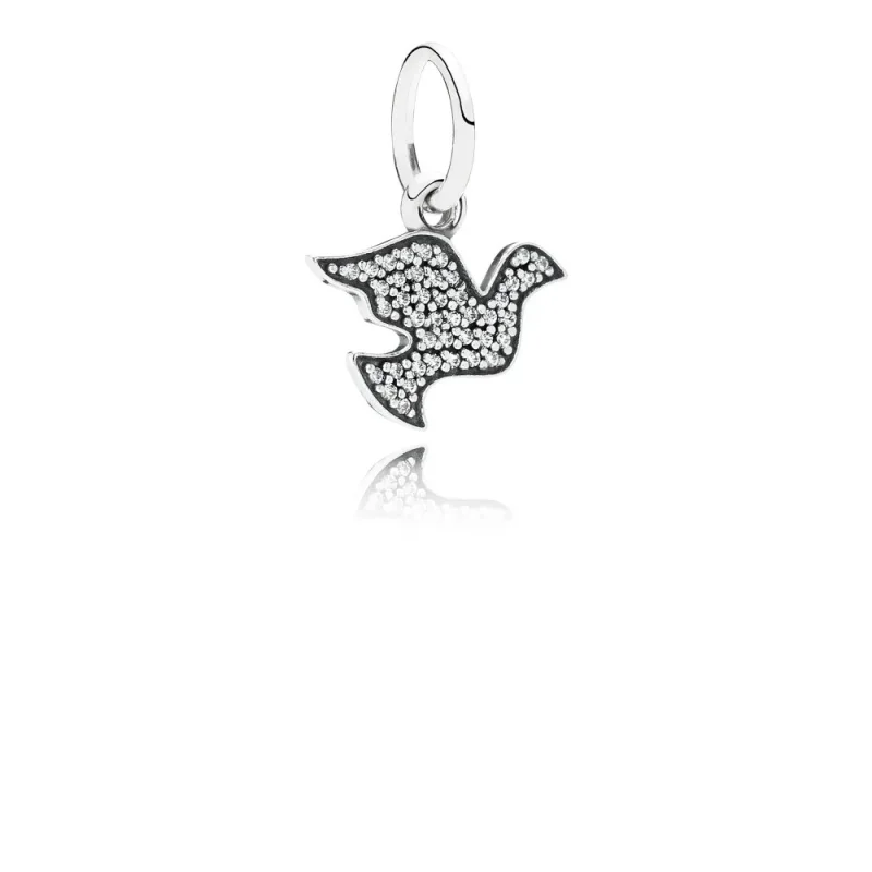 (immagine per) Charm con pendente Simbolo di Libertà - 791350CZ - Charm | PANDORA