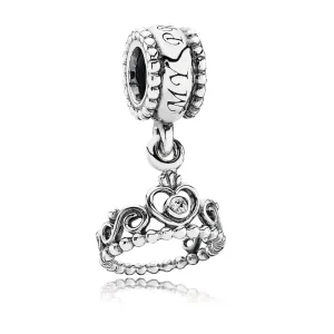 (immagine per) Charm Con Pendente Tiara Da Principessa Pandora It